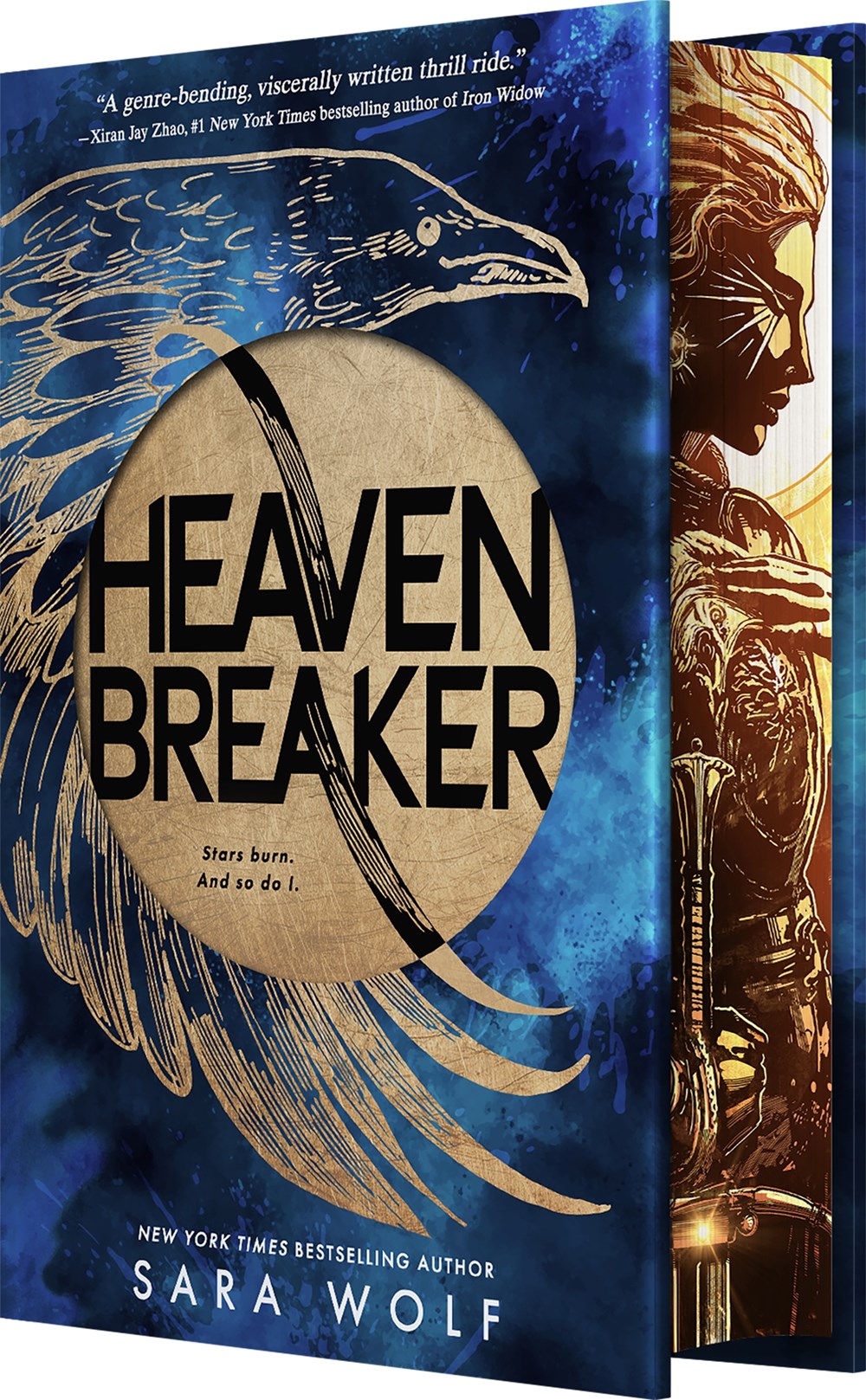 "Heavenbreaker" by Sara Wolf (New Hardcover)