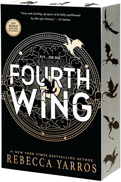 "Fourth Wing" by Rebecca Yarros (New Paperback)