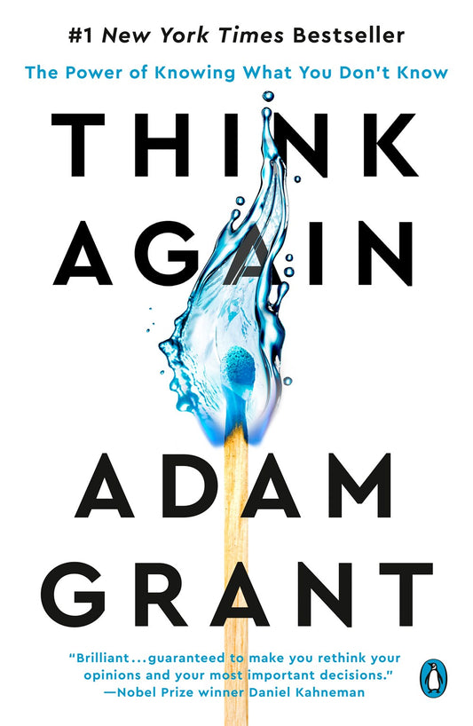 "Think Again" by Adam Grant (New Paperback)