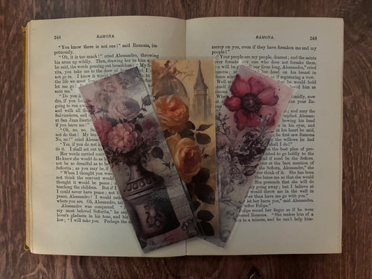 once upon a dream double-sided bookmarks—set of 3