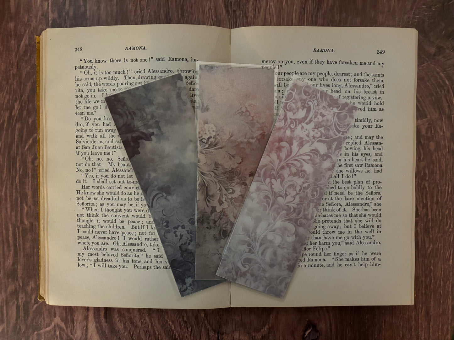 as you wish double-sided bookmarks—set of 3