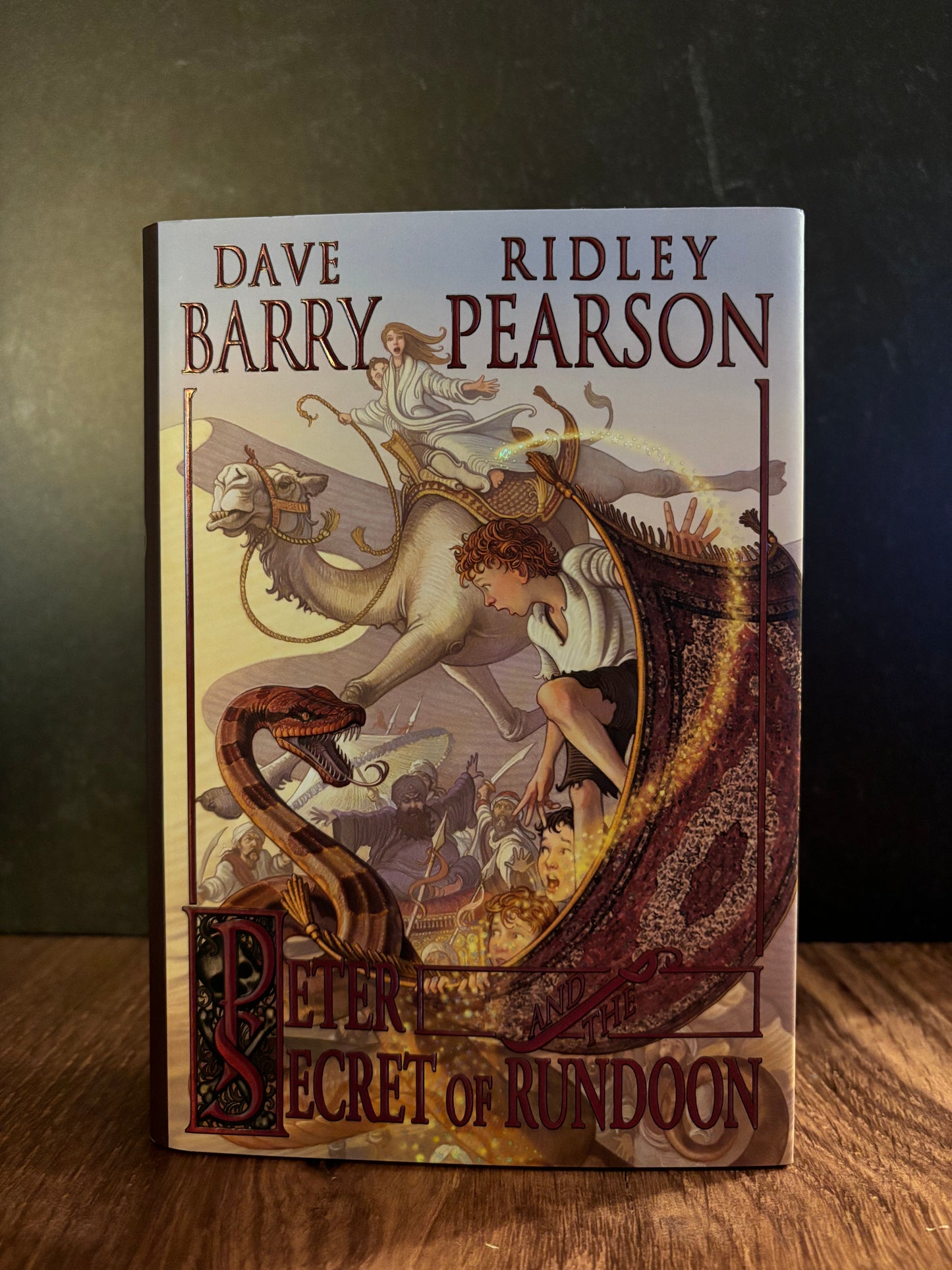 "Peter and the Secret of Rundoon" by Dave Barry and Ridley Pearson (Preowned Hardcover)