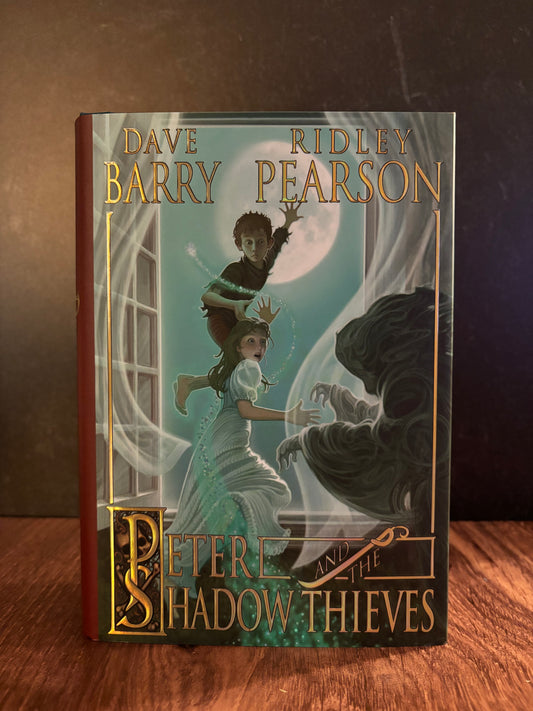 "Peter and the Shadow Thieves" by Dave Barry and Ridley Pearson (Preowned Hardcover)