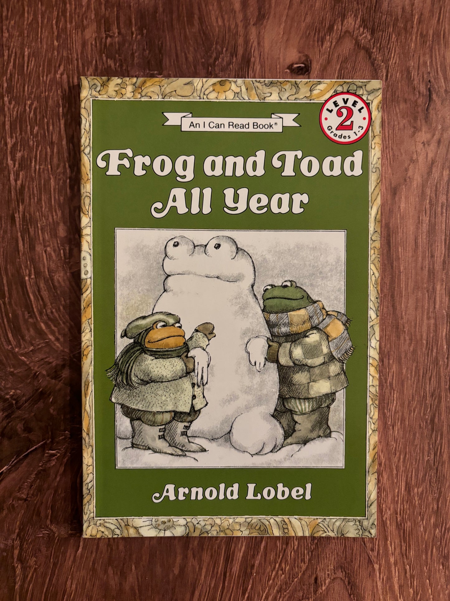 "Frog and Toad All Year" by Arnold Lobel (Preowned Paperback)