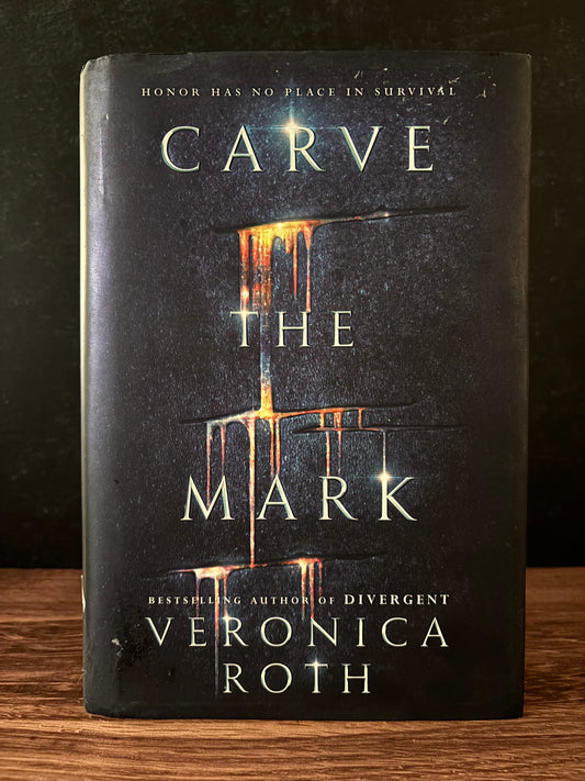 "Carve The Mark" by Veronica Mark (Preowned Hardcover)