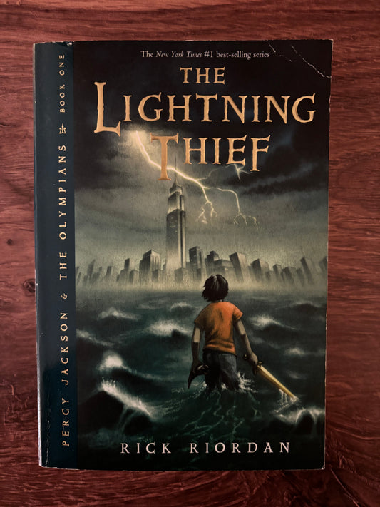 "The Lightning Thief" by Rick Riordan (Preowned Paperback)