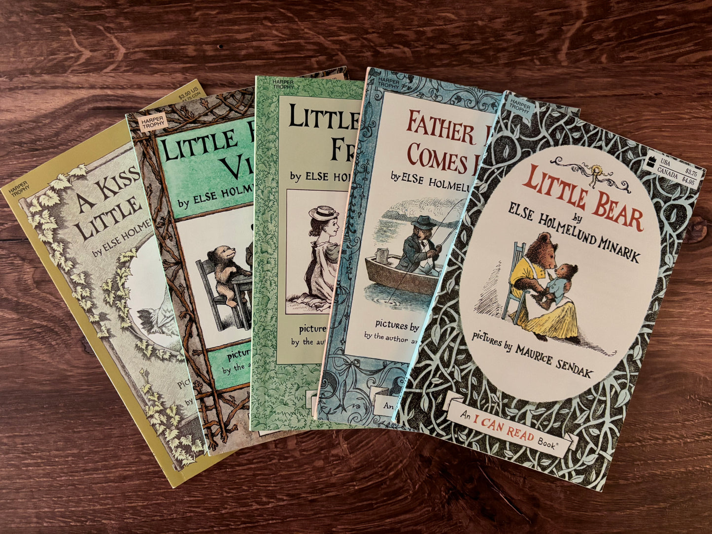 Little Bear Collection, Books 1-5 by Else Holmelund Minarik (Preowned Paperback)