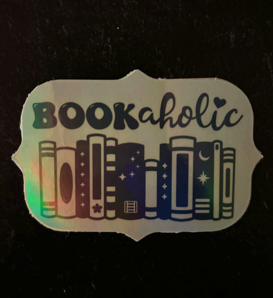 Bookaholic Sticker