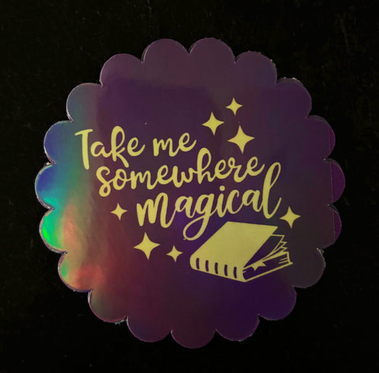 Somewhere Magical Sticker