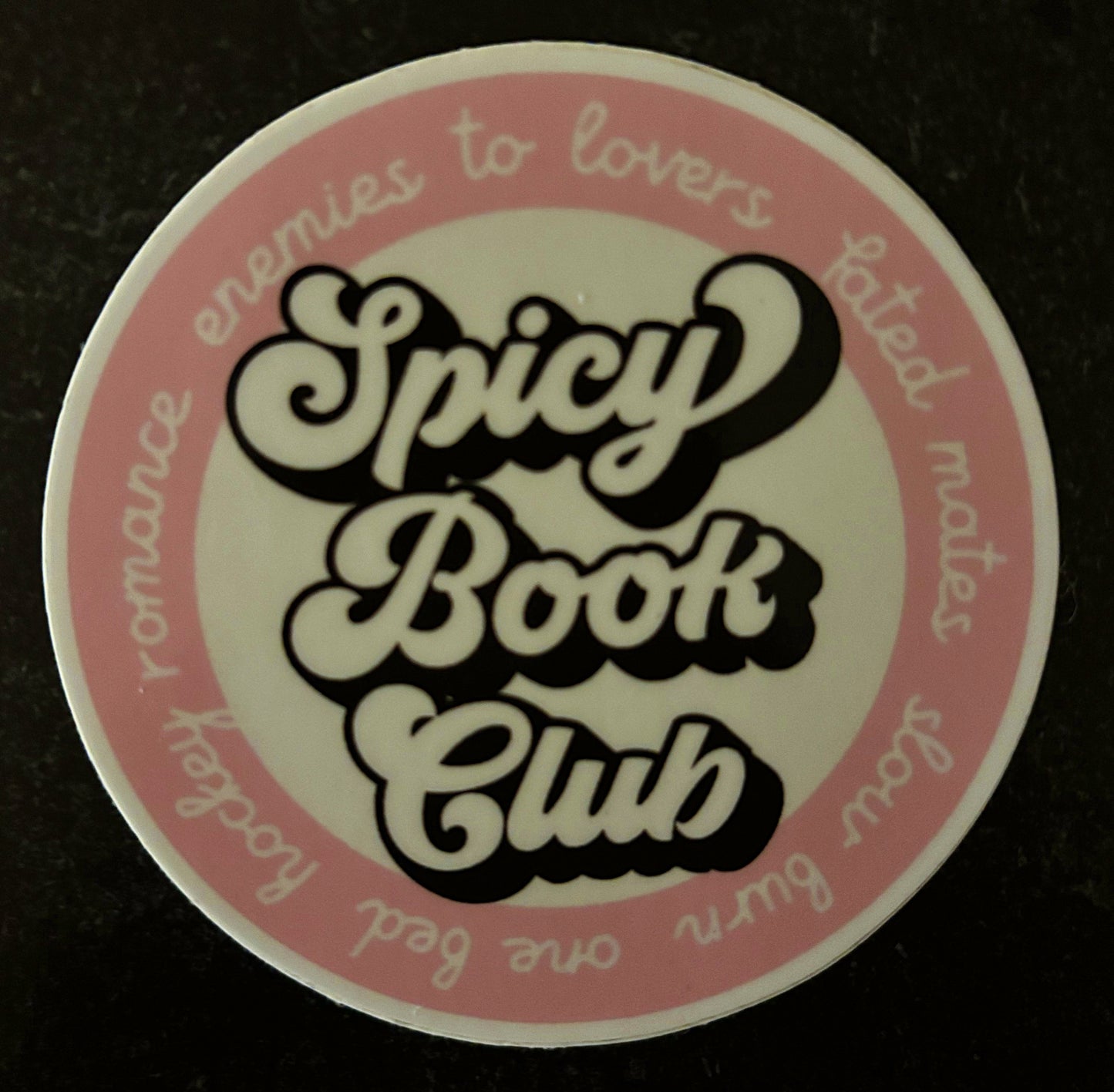 Spicy Book Club Sticker