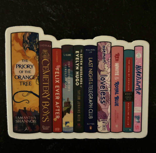 Queer Bestsellers Sticker (Wildly Enough)