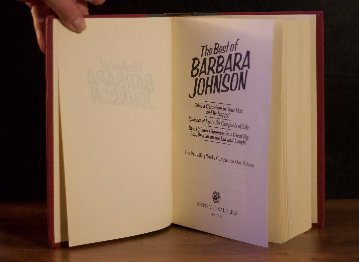 The Best Of Barbara Johnson (Preowned hardcover)