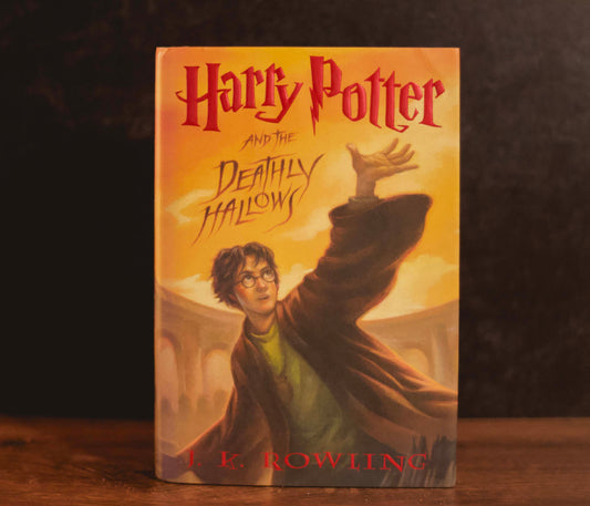 "Harry Potter and the Deathly Hallows" by J.K. Rowling (Preowned Hardcover)