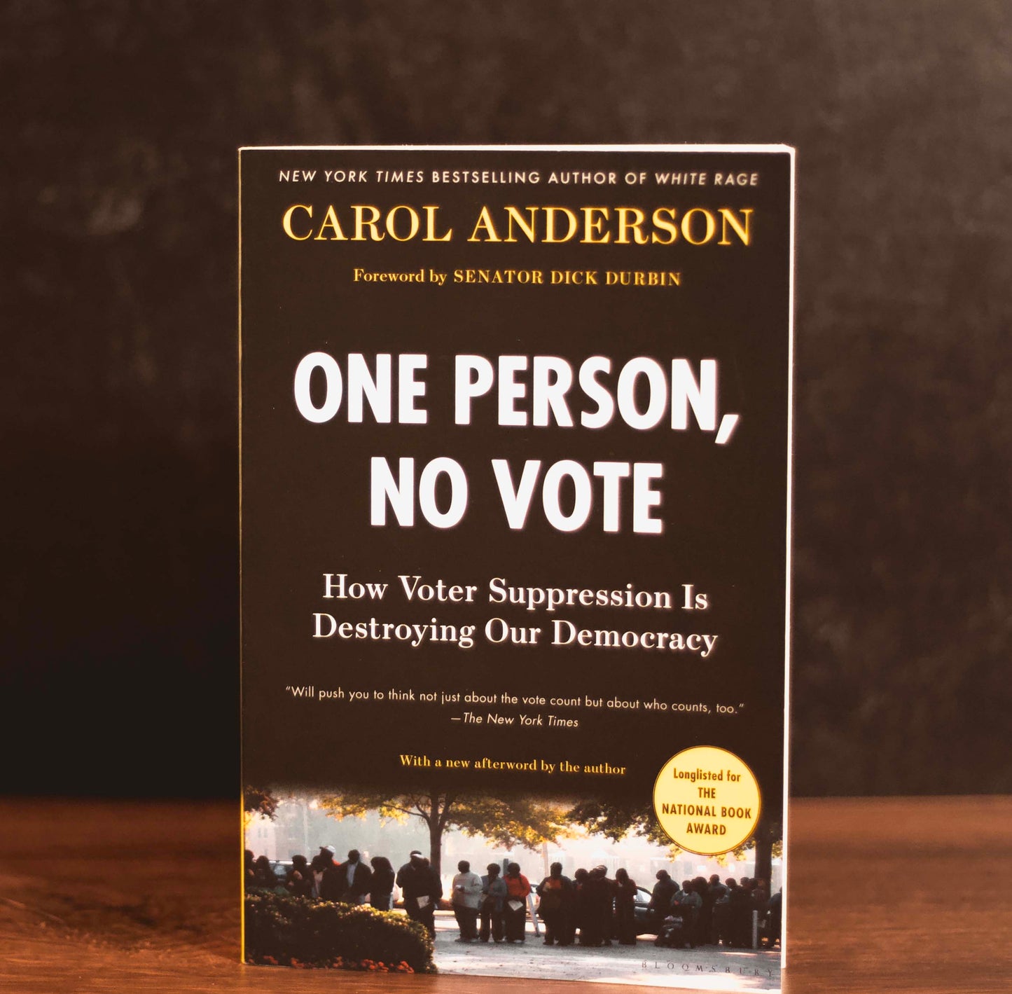 "One Person, No Vote" by Carol Anderson (Preowned Paperback)