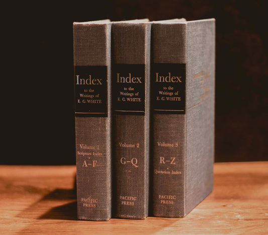 Comprehensive Index To The Writings Of E.G. White (Preowned 3-volume set)