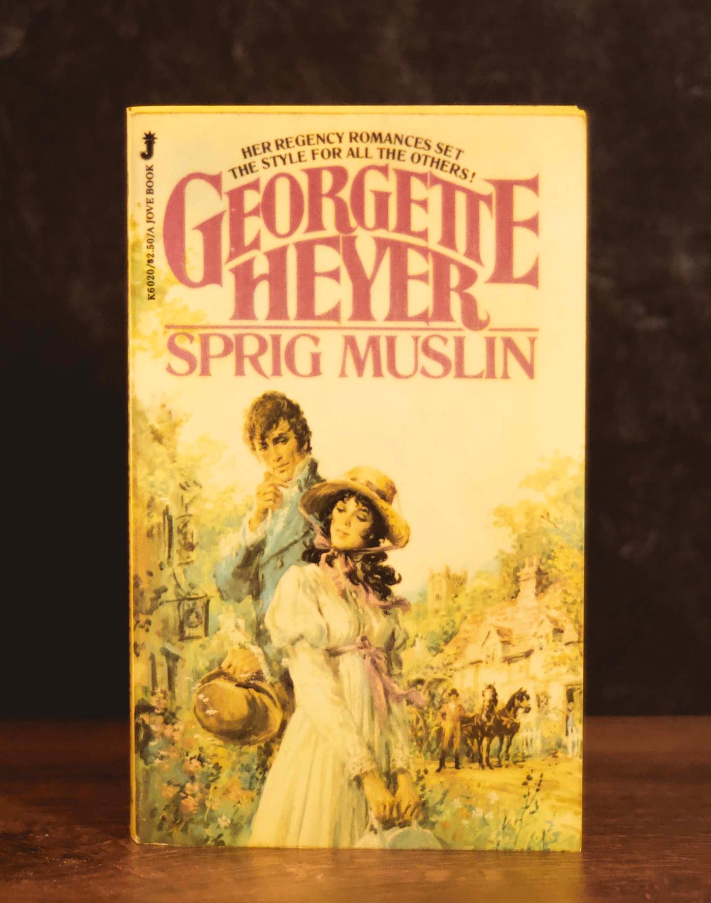 "Sprig Muslin" by Georgette Heyer (Preowned Paperback)