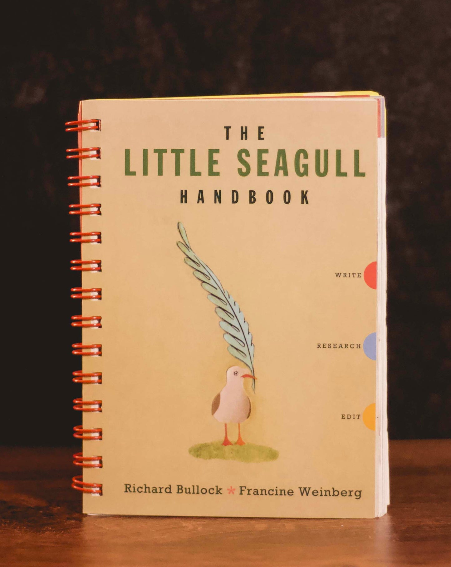 "The Little Seagull Handbook" by Richard Bullock & Francine Weinberg (Preowned Textbook, 1st Edition)