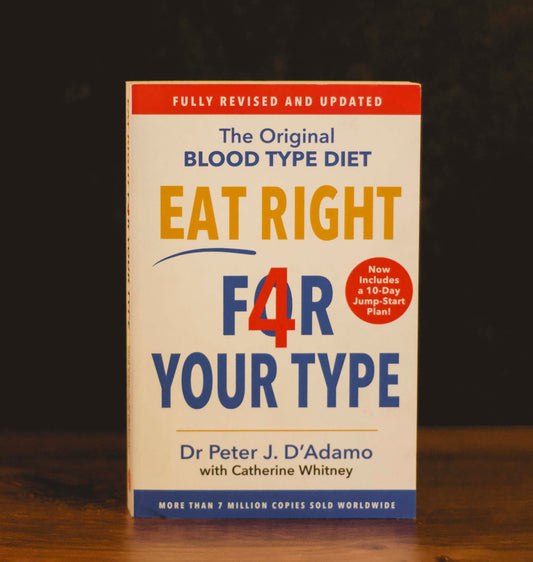 "Eat Right For Your Type" by Dr. Peter J. D'Adamo (Preowned Paperback)