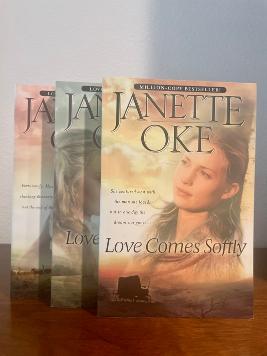 "Love Comes Softly" by Janette Oke (Books 1-3, Preowned Paperback)