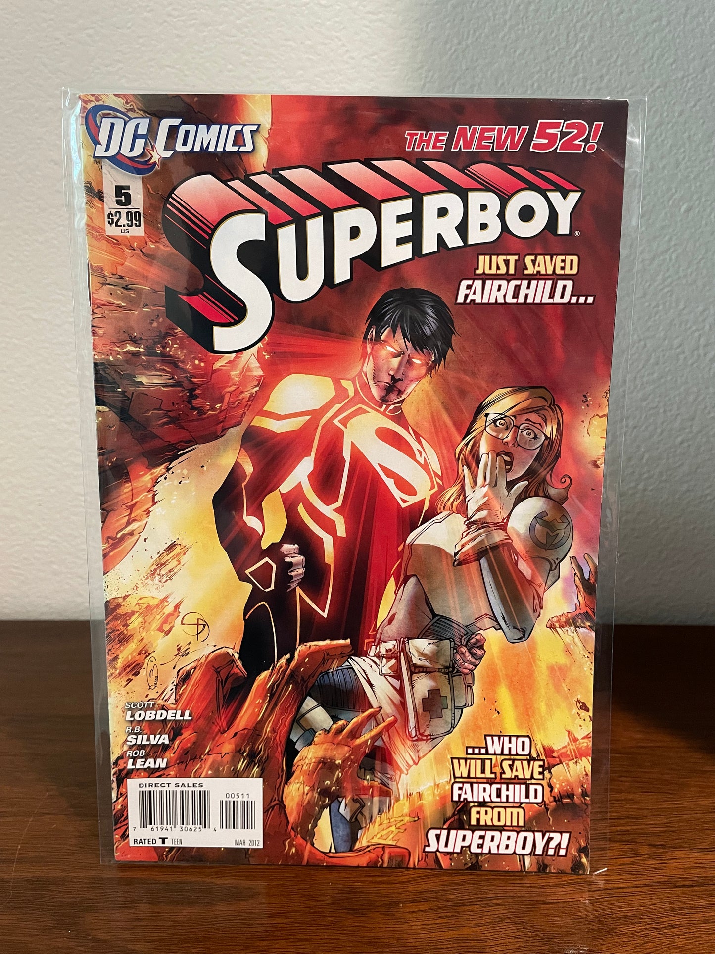 Superboy #5 (The New 52) by Scott Lobdell, R.B. Silva & Rob Lean (Preowned)