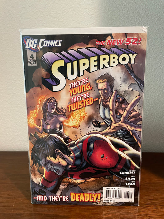 Superboy #4 (The New 52) by Scott Lobdell, R.B. Silva & Rob Lean (preowned)