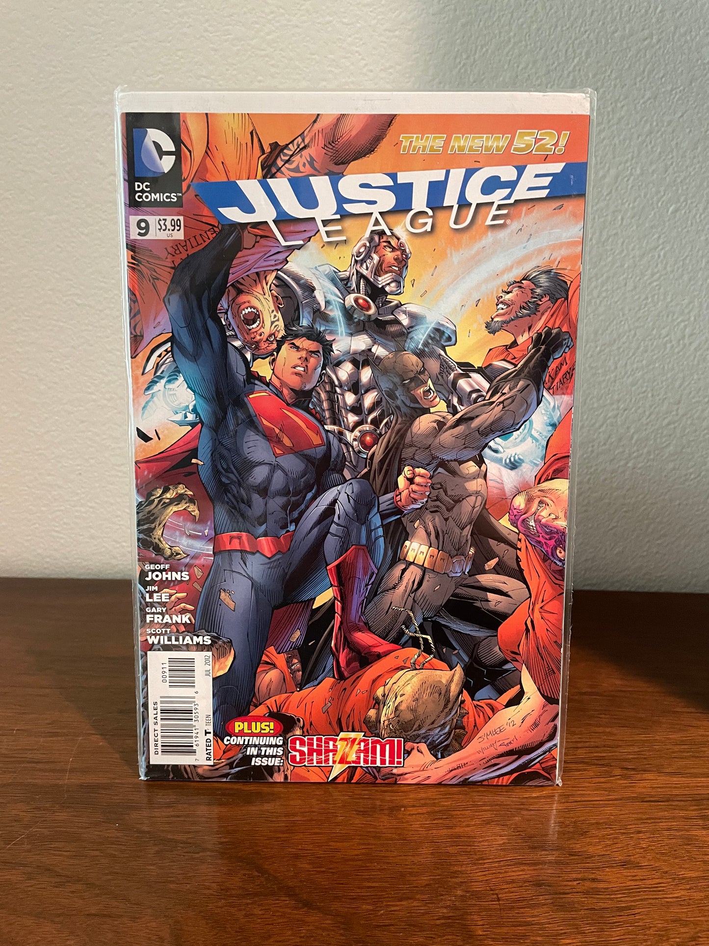 Justice League #9 (The New 52) by Geoff Johns, Jim Lee, Gary Frank & Scott Williams (Preowned)