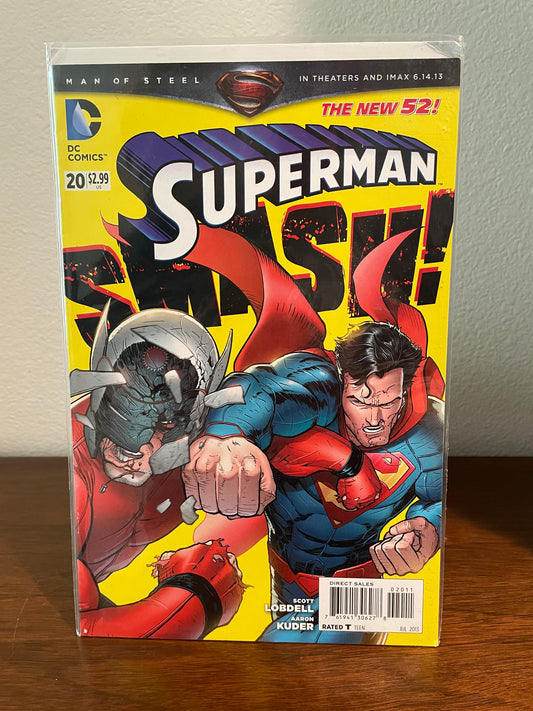 Superman #20 (The New 52) by Scott Lobdell & Aaron Kuder (Preowned)