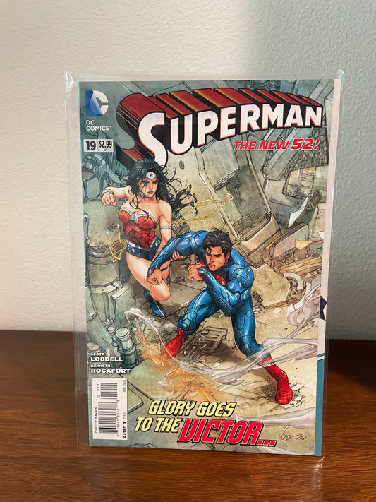 Superman #19 (The New 52) by Scott Lobdell & Kenneth Rocafort (Preowned)