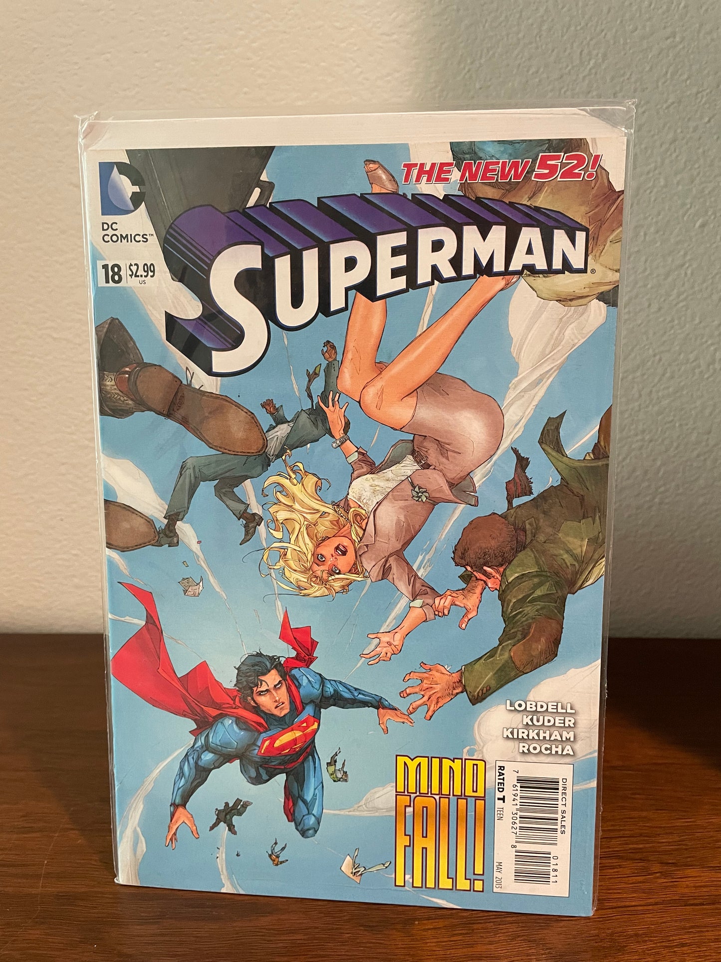 Superman #18 (The New 52) by Lobdell, Kuder, Kirkham & Rocha (Preowned)