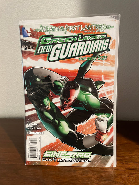 Green Lantern: New Guardians #19 (The New 52) by Tony Bedard, Andres Guinaldo & Raul Fernandez (Preowned)