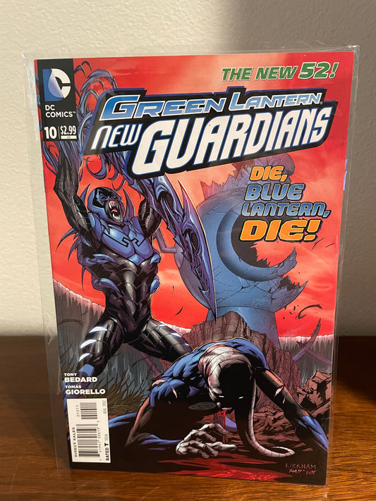 Green Lantern: New Guardians #10 (The New 52) by Tony Bedard & Tomas Giorello (Preowned)