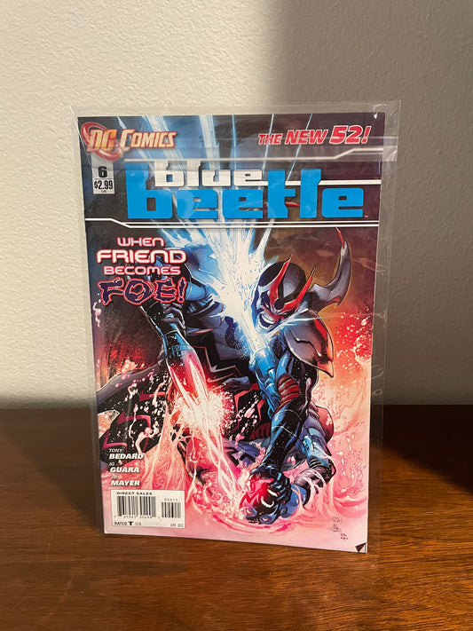 Blue Beetle #6 (The New 52) by Tony Bedard, Ig Guara & J.P. Mayer (Preowned)