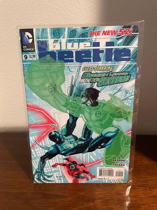 Blue Beetle #9 (The New 52) by Tony Bedard & Marcio Takara (Preowned)