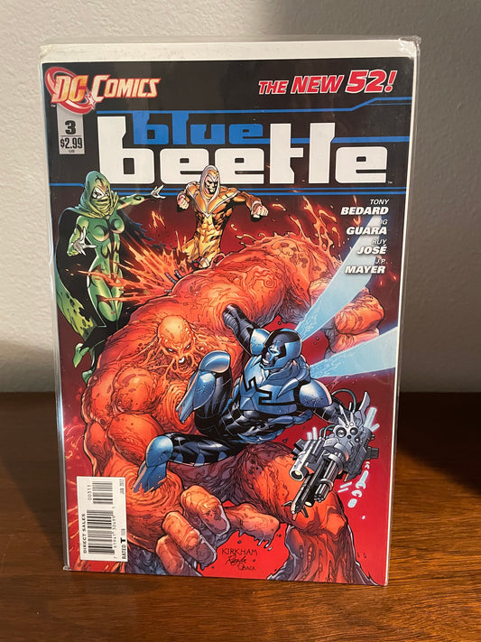 Blue Beetle #3 (The New 52) by Tony Bedard, Ig Guara, Ruy Jose & J.P. Mayer (Preowned)
