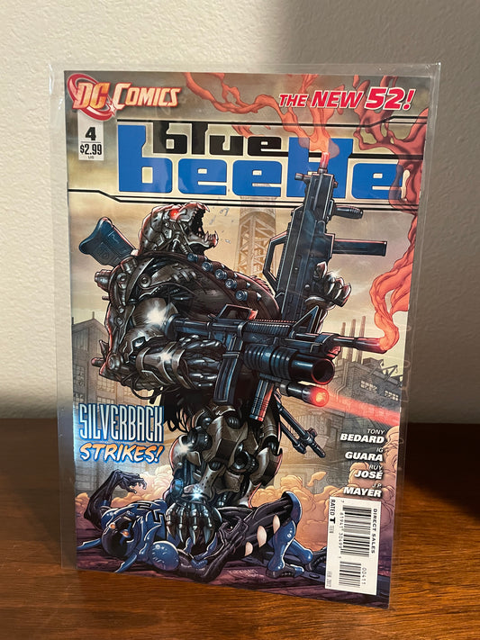 Blue Beetle #4 (The New 52) by Tony Bedard, Ig Guara, Ruy Jose & J.P. Mayer (Preowned)