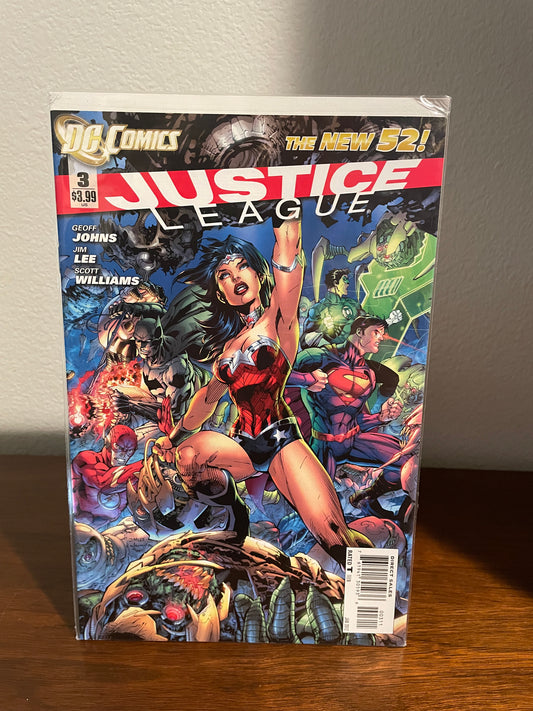 Justice League #3 (The New 52) by Geoff Johns, Jim Lee & Scott Williams (Preowned)