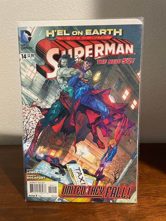Superman #14 (The New 52) by Scott Lobell & Kenneth Rocafort (Preowned)