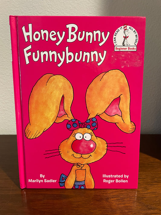 "Honey Bunny Funnybunny" by Marilyn Sadler & Roger Bollen (Preowned Hardcover)