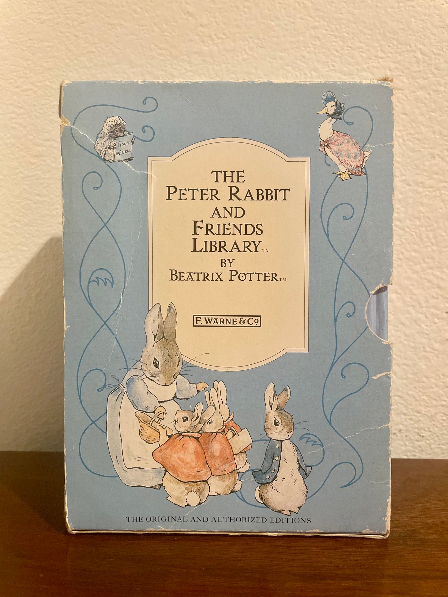 "The Peter Rabbit and Friends Library" by Beatrix Potter (preowned box set, hardcover)