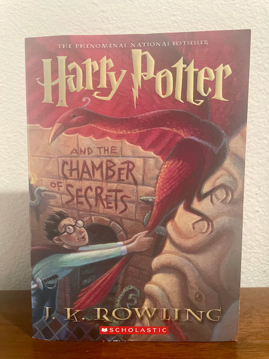 "Harry Potter and the Chamber of Secrets" by J.K. Rowling (Preowned Paperback)