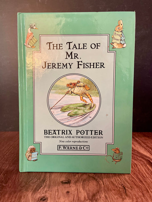 "The Tale Of Mr. Jeremy Fisher" by Beatrix Potter (Preowned Hardcover)