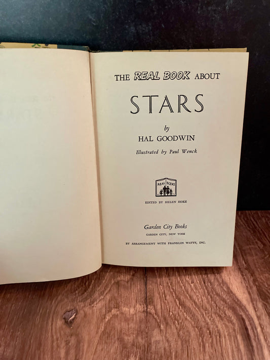 "The Real Book About Stars" by Hal Goodwin (Vintage Hardcover)