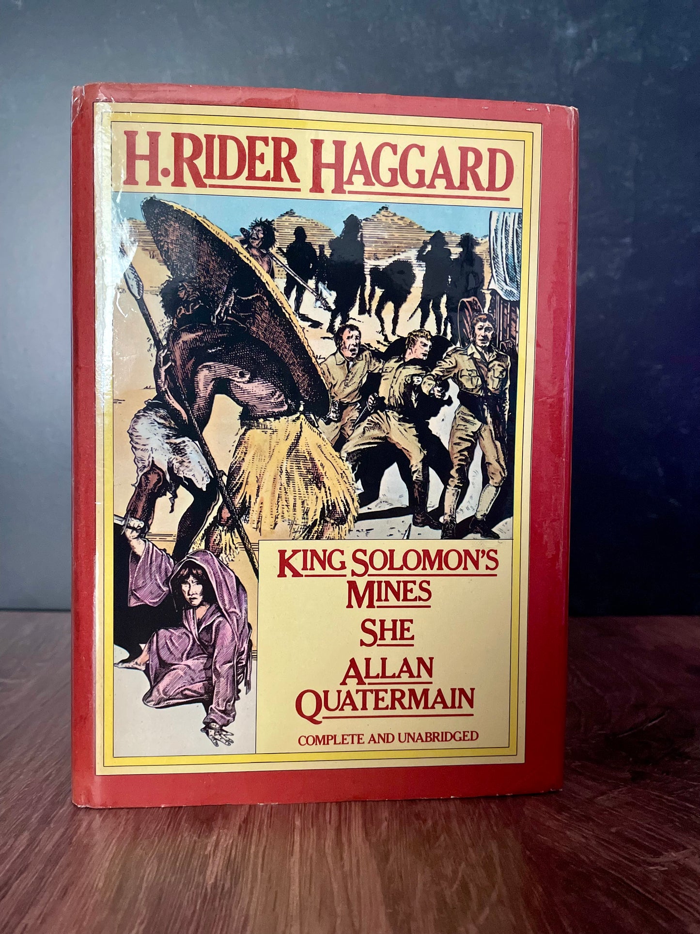 "King Solomon's Mines", "She", & "Alan Quartermain" by H. Rider Haggard (Hardcover)