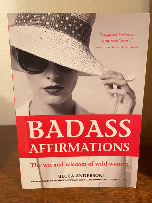 "Badass Affirmations" by Becca Anderson (Preowned Paperback)