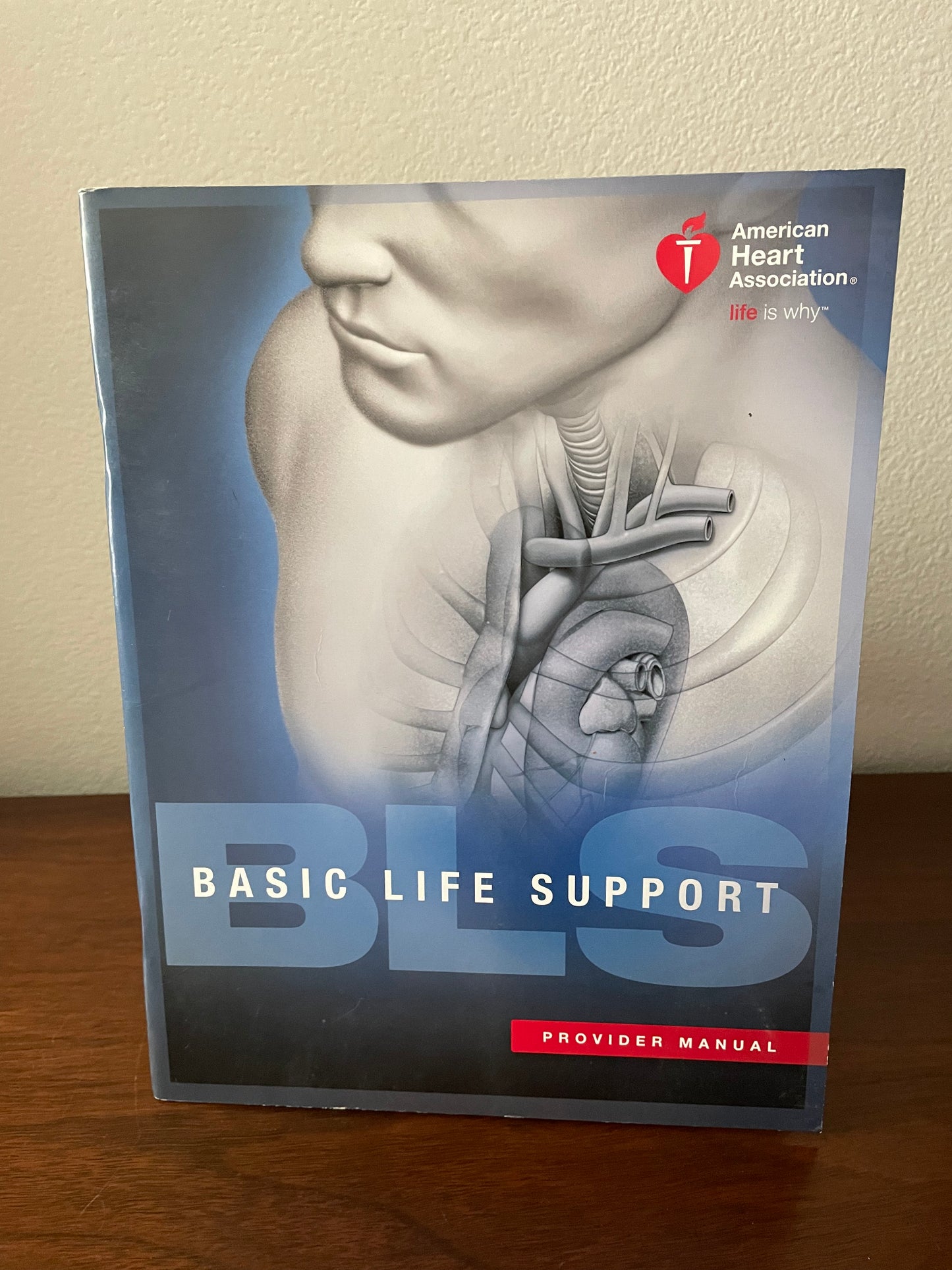 "Basic Life Support Provider Manual" by the American Heart Association (Preowned Paperback)