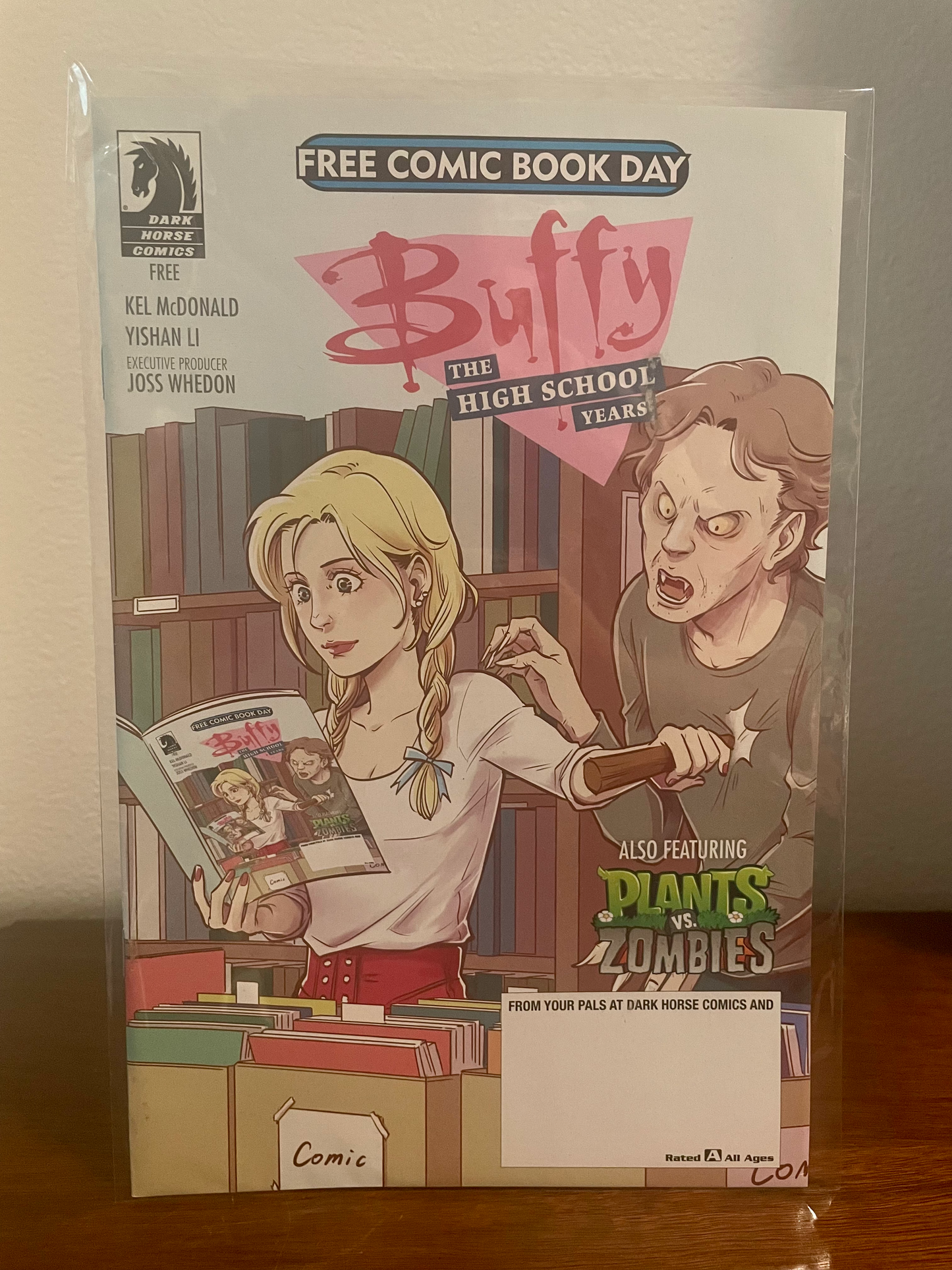 Buffy: The High School Years by Kel McDonald & Yishan Li (Free Comic Book Day Edition 2017, preowned)