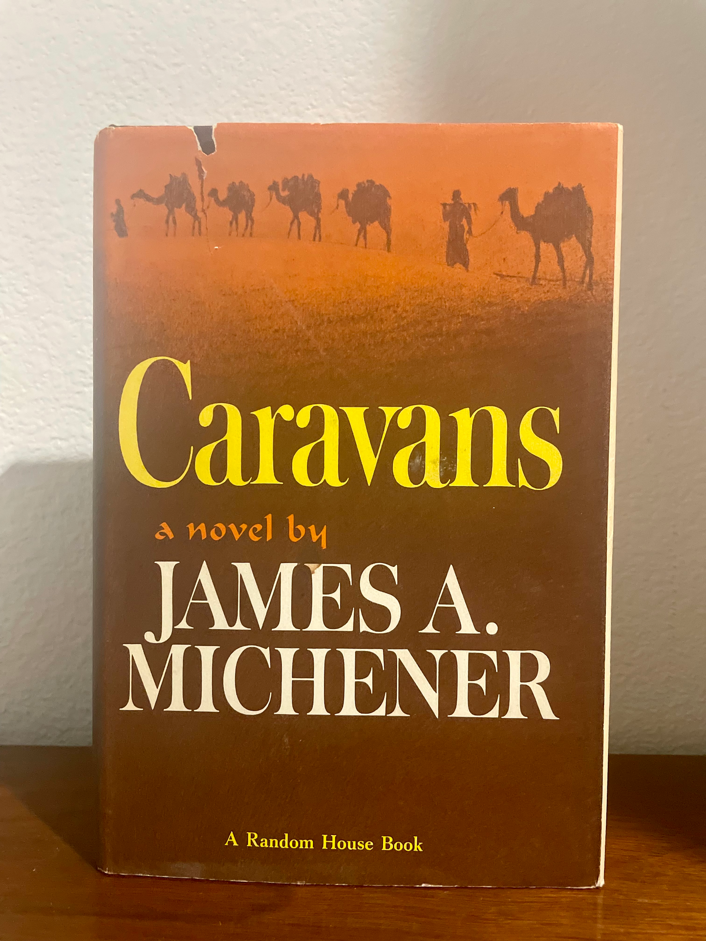 "Caravans" by James A. Michener (Antique Hardcover)