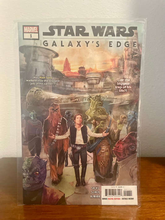 Star Wars: Galaxy's Edge 001 by Ethan Sacks & Will Sliney (Preowned)