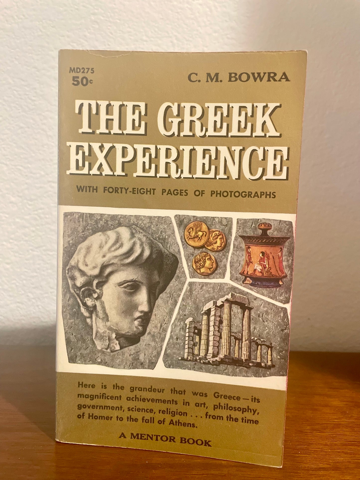 "The Greek Experience" by C.M. Bowra (Antique paperback)