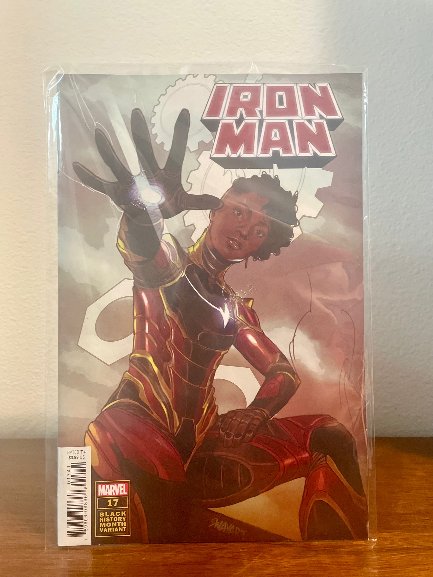 "Iron Man" Series 6 Issue 17 (Black History Month variant; preowned)